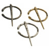 Simple Small Medieval Penannular Brooch 27mm with Ring Ends